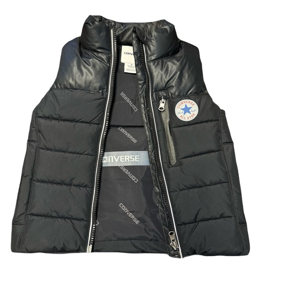 Converse kids vest puffer black - Picture 5 of 6